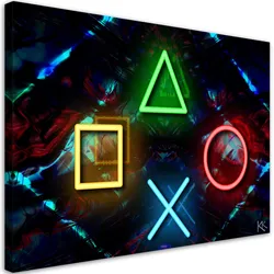 WANDBILD gaming computer spiele
