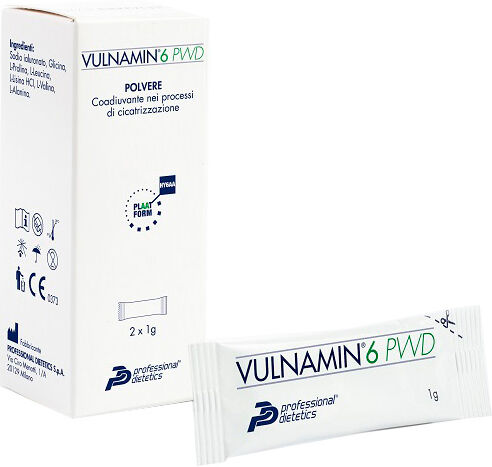 PROFESSIONAL DIETETICS SpA VULNAMIN*6 PWD 2 Stick 1g