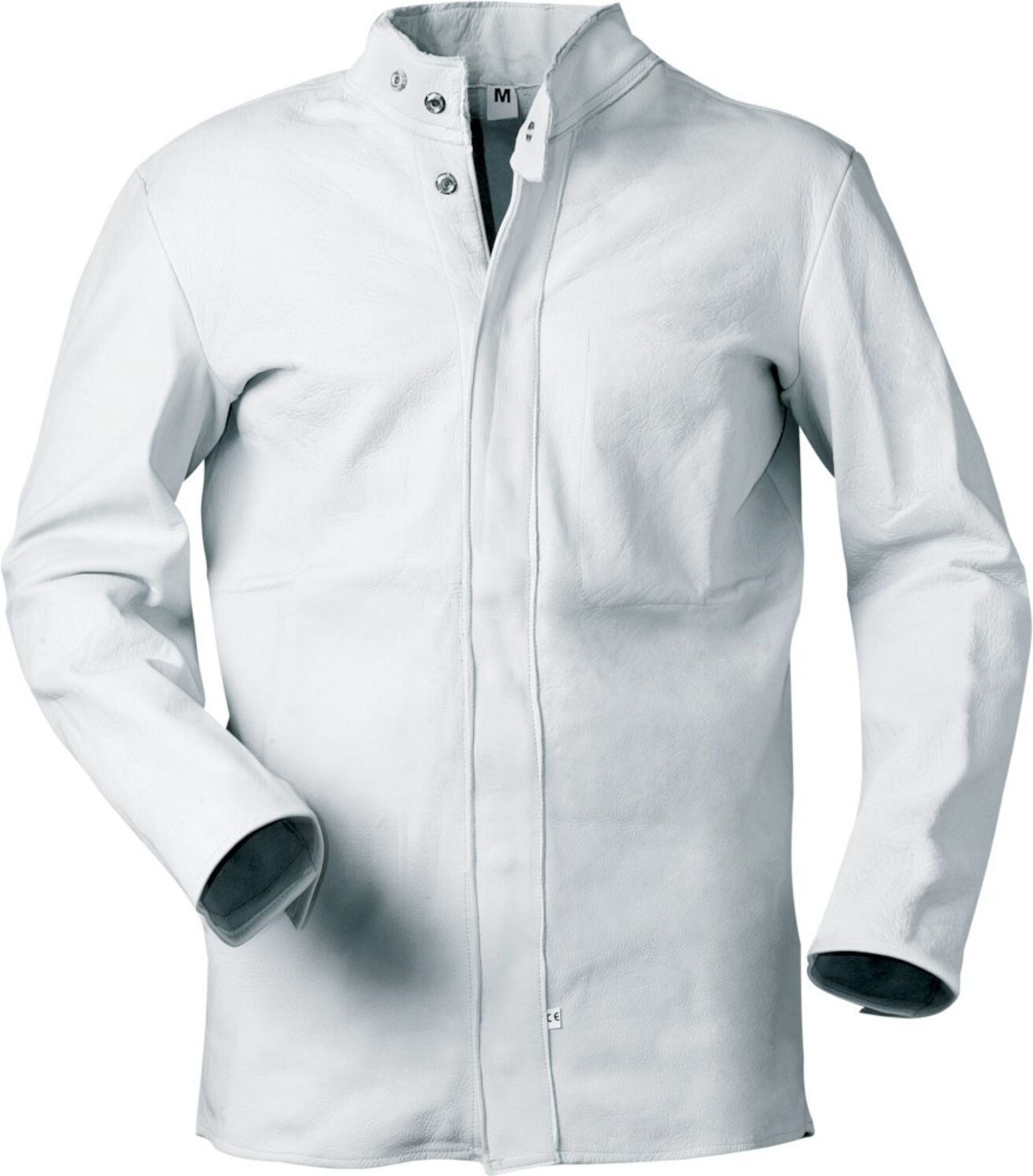 CRAFTLAND protection Schweißerjacke,Vollleder, Gr. M, natur