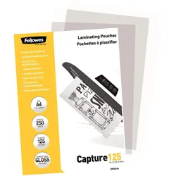 Fellowes Laminierfolien glänzend 125 mikron A4