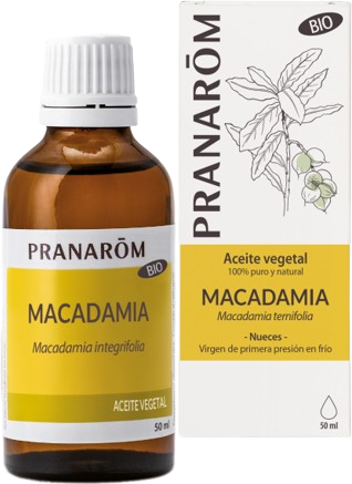 Pranarom Organic Macadamia Vegetable Oil 50 ml