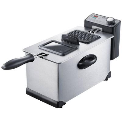 Severin FR 2431 Fritteuse 3l 2000W Überhitzungsschutz Edelstahl (gebürstet)