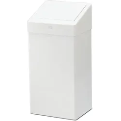 Tork 228000 Abfallbehälter aus Metall 50 L weiß flexibel montierbar und vielseitig einsetzbar