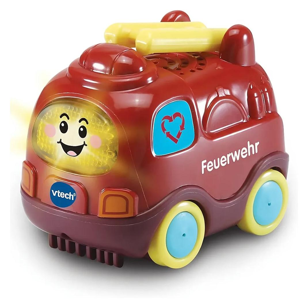VTech Tut Tut Baby Flitzer - Feuerwehr (aus bio-basiertem Kunststoff) (80-543104)