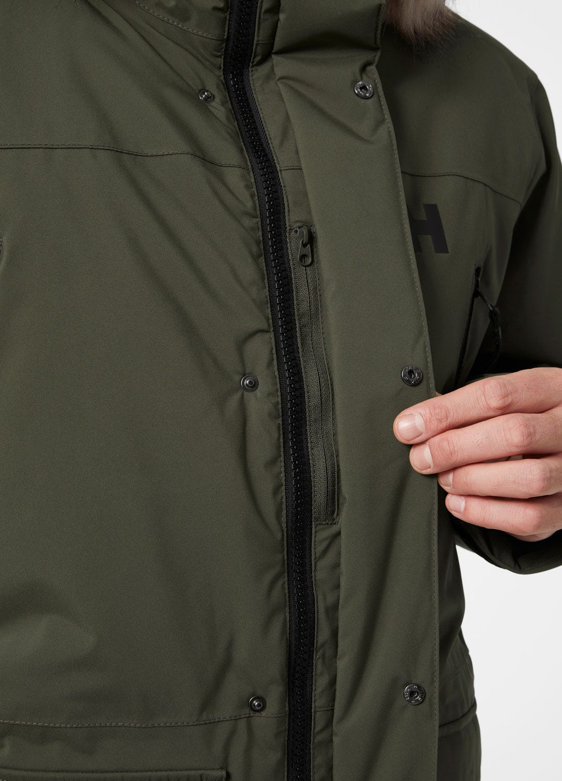 Helly Hansen Men's Reine Parka - Green - L