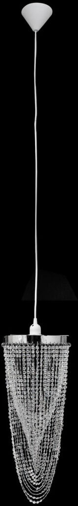 Rosdorf Park Crystal Pendant Light, 1-Light 22 cm x 58 cm