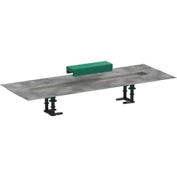 hansgrohe uBox universal Installationsset, 70cm, für Duschrinnen Fertigsets, 56011180