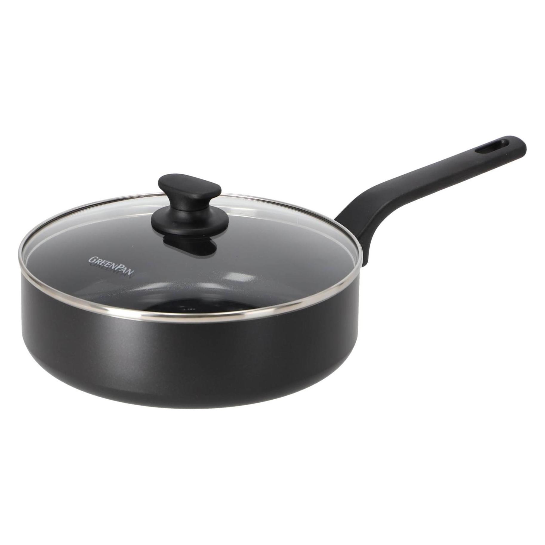 Greenpan Gp Essence Bratpfanne, 24 Cm (Bräter + Schmortopf, Bratpfanne, Aluminium, Keramik, 24 x 43.70 cm) (CC009046-001)
