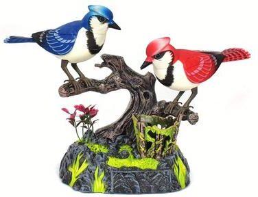 Uplift Treasures Colorful Acrylic Bird Desk Ornament c