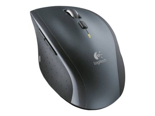 Logitech M705 - Maus - Für Rechtshänder - Laser - 7 Tasten - kabellos - 2.4GHz