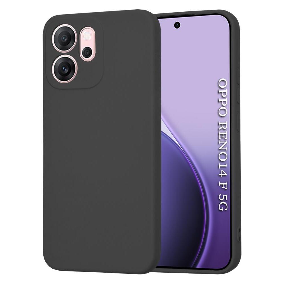 Techsuit - SoftFlex - Oppo Reno14 F - Black (Oppo Reno14 F) (61774702)