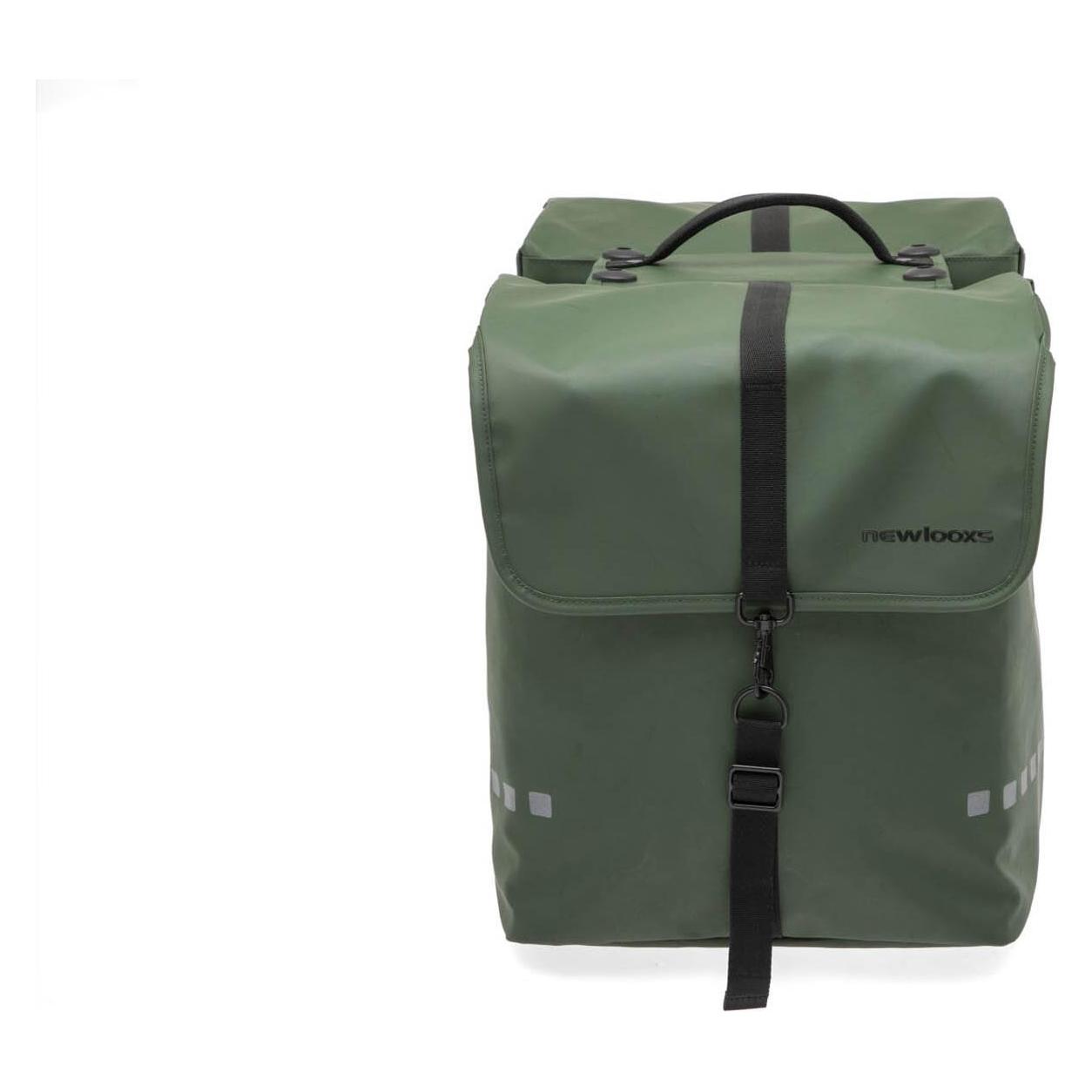 New Looxs Tasche Odense Double Rt Green 39l. (39 l, Gepäckträgertasche) (515878)