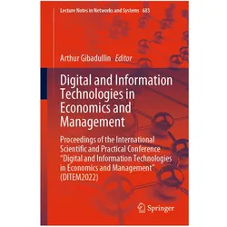 Digital and Information Technologies in Economics and Management, Fachbücher von Arthur Gibadullin