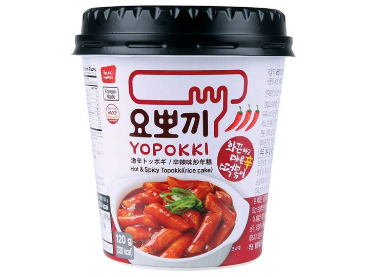 Yopokki Rijstcakes Pittig 120 g