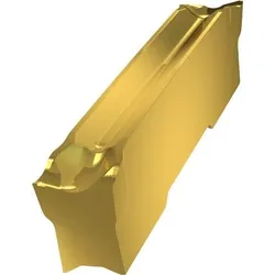 Wendeschneidplatte ISO GL4-D400G02R12-PM:G8330 Breite 4mm PVD beschichtet Gold