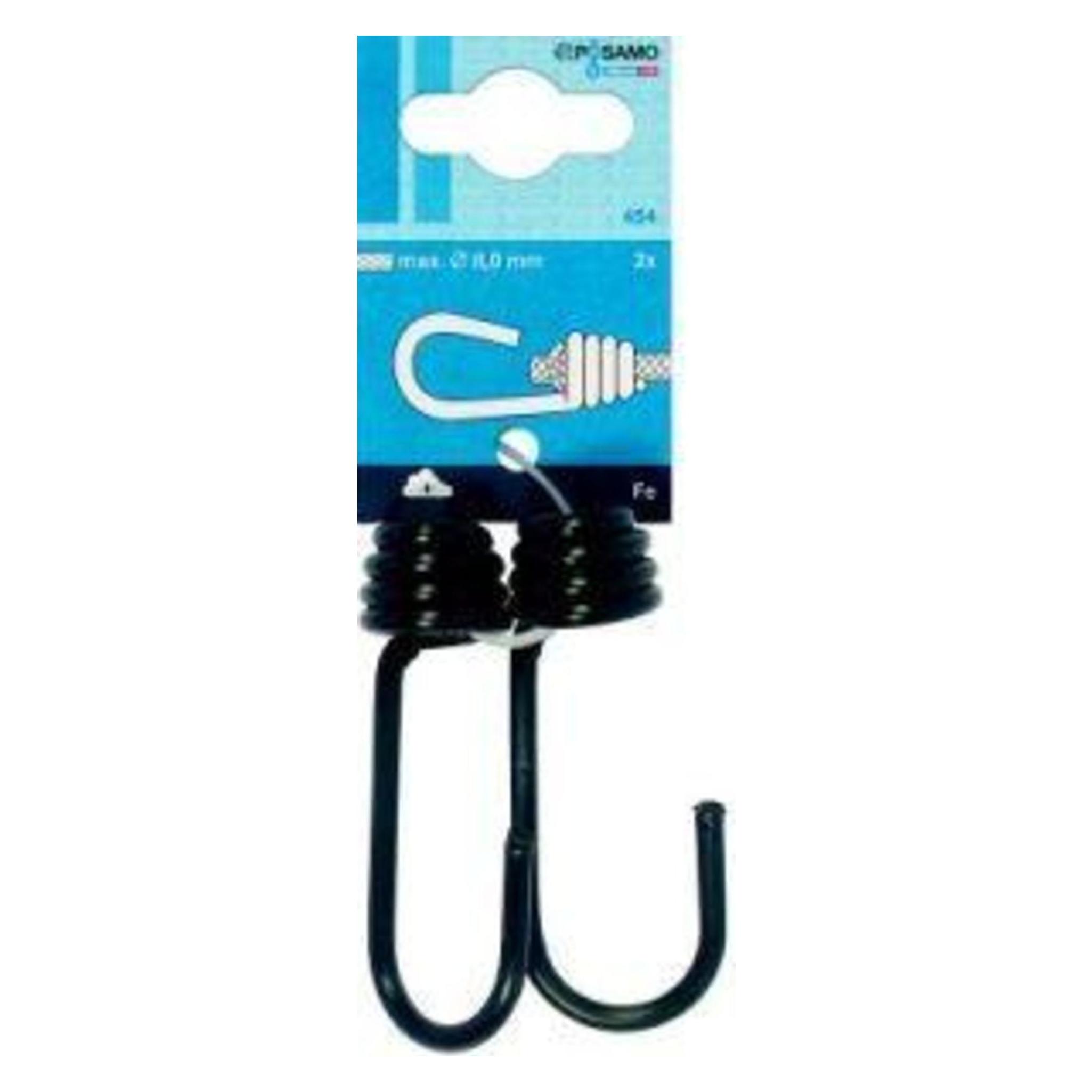 Magni Spannh. f.Gummis.8mm schw besch. a 2Stck (4011645018301)