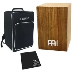 Meinl MYO-CAJ-OV Cajon Bausatz Ovangkol mit Tasche und Sitzpad, Perkussion, Braun