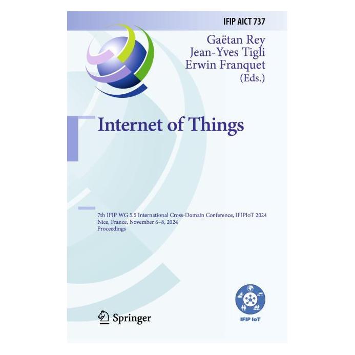 Springer Internet of Things (Englisch, Hardcover, Erwin, Franquet, Gaëtan Rey, Jean-Yves, Tigli) (53228867)