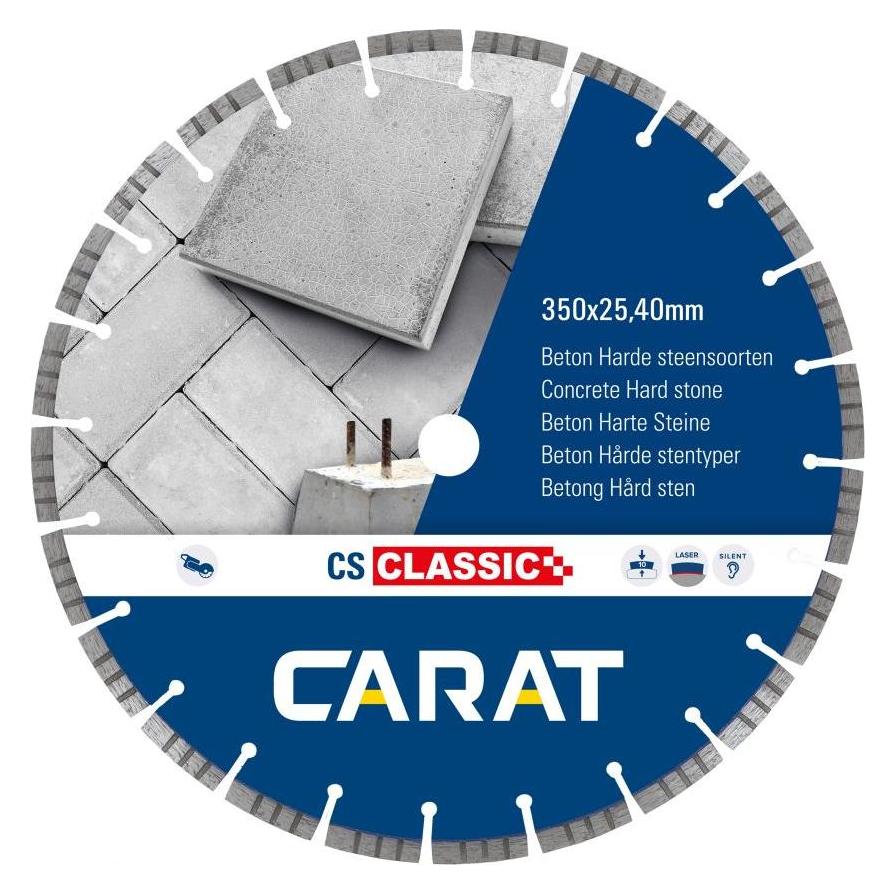 Carat CSC3504000 Diamanttrennscheibe Beton CS Classic 350 x 25,4 mm (35282733)
