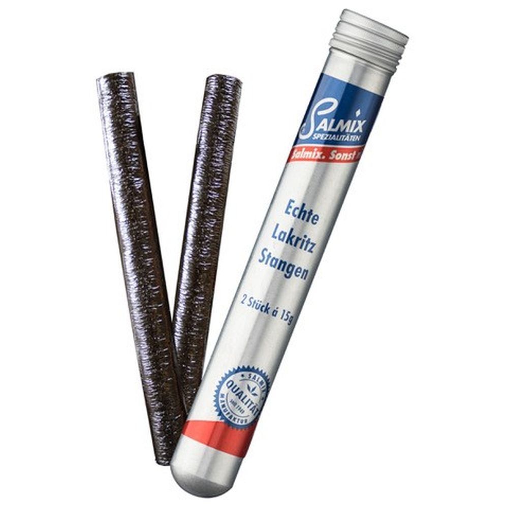 Salmix echte Lakritz Stangen 2x15 g Bonbons