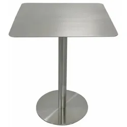 Gastronomiemöbel Edelstahl Bar Cafe Gewerblicher Tisch Bistrotisch 70x70x75cm【BXG-BF70】
