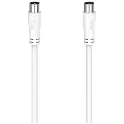 Hama Antennenkabel Koax-Stecker-Koax-Kupplung 10m TV-Antennenkabel 90dB gerade