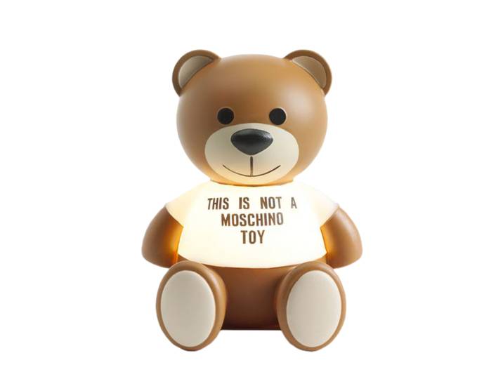 KARTELL lampe de table TOY MOSCHINO (Marron - Polyéthylène verni)