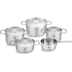 Fissler Pure Collection Topfset, Pfannenset + Topfset, Silber
