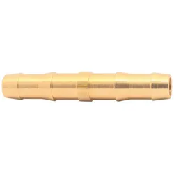 ELMAG Schlauchverbindungsrohr für 13 mm Schlauch, Messing - 42373