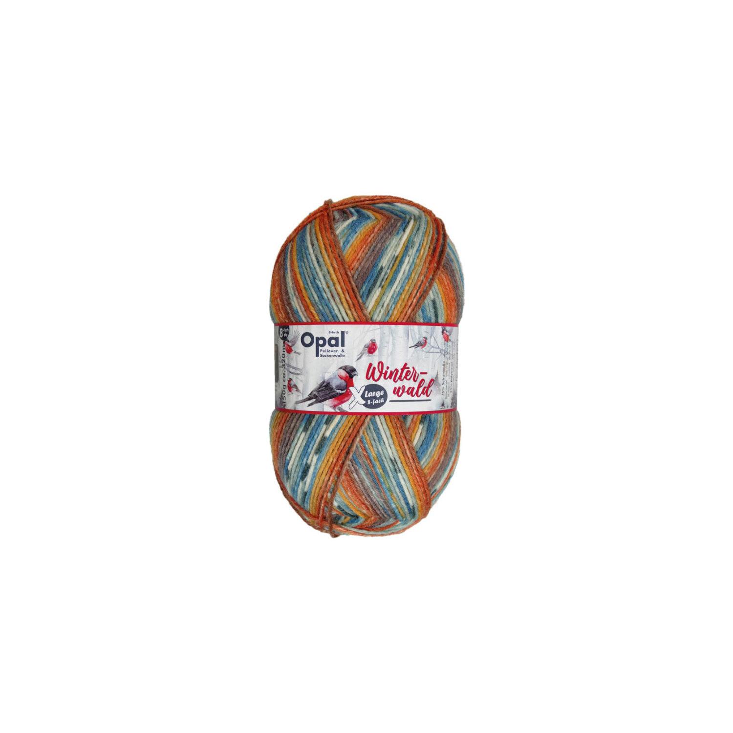 Opal Sockenwolle "XLarge Winterwald", 8-fach
