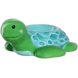 6x Leonardo Kindereierbecher Avventura Schildkröte, Grün/Hellblau, Eierbecher, Grün