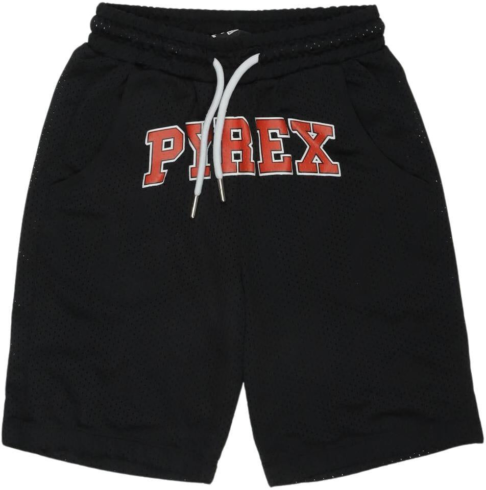 Pyrenex Jungen Shorts, Schwarz, Gr. EU 116, Synthetik / Baumwolle - Second Hand