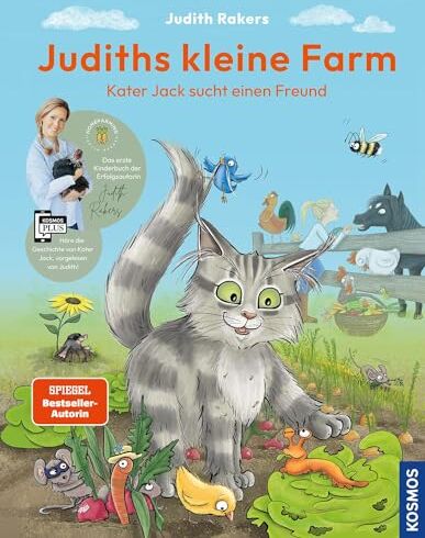 Judith Rakers - Judiths kleine Farm: Kater Jack sucht einen Freund - Das 1. Kinderbuch von Judith Rakers, persönlich und warmherzig erzählt! Für alle geschichtenbegeisterten kleinen Gärtnerinnen & Gärtner. - Preis vom 12.10.2026 11:37:12 h
