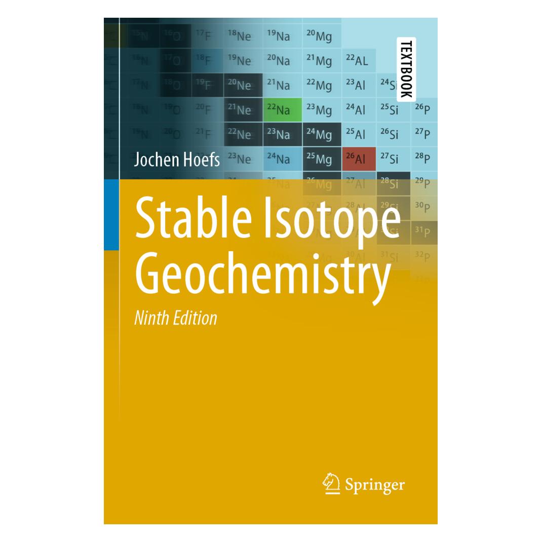 Springer Stable Isotope Geochemistry (Englisch, Softcover, Jochen Hoefs) (56894740)