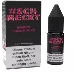 Himbeer Pfirsich on ICE NicSalt Liquid by #Schmeckt 10ml / 10mg