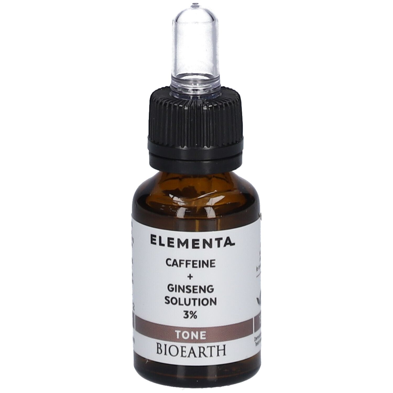 Bioearth Elementa Caffeine + Ginseng Solution 3% 15 ml Flüssigkeit