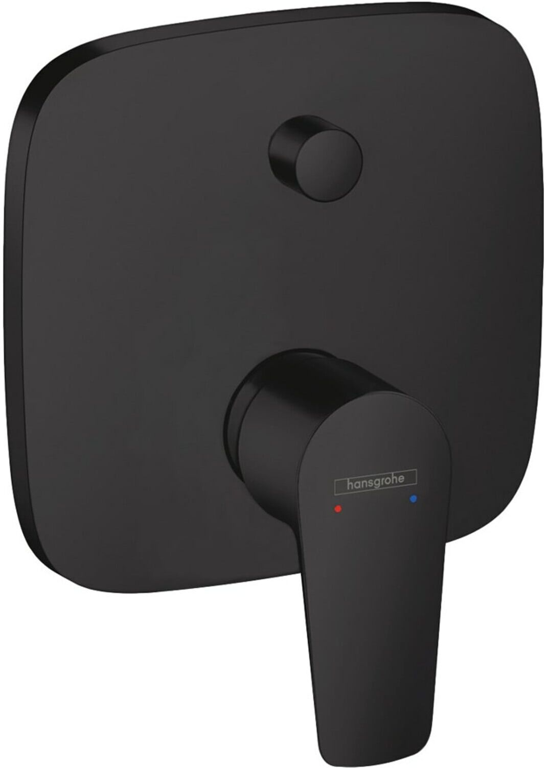 Hansgrohe Fertigmontageset Talis E UP-Wannen-Einhebelmischer, mattschwarz