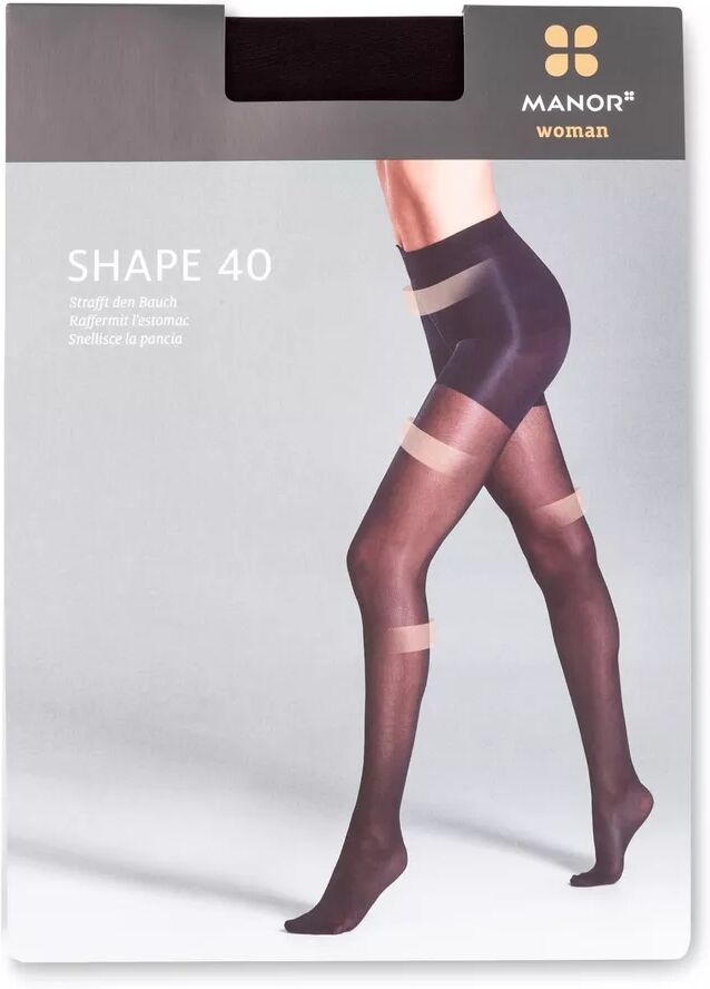 Manor Woman - Strumpfhose, 40 Den, für Damen, Black, Größe II