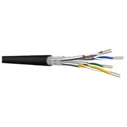 Draka Comteq DRMC Datenkabel Cat7 1000MHz UC900HS 4P23 S/FTP PE schwarz TR500
