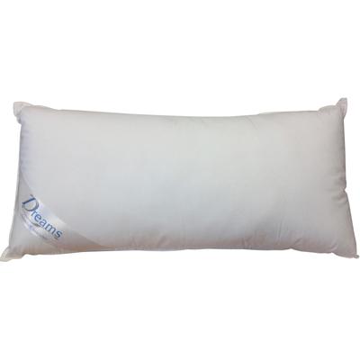 Baumwollkissen DREAMS "Gel-Feeling", weiß, B:40cm L:80cm, Bezug: 100% Baumwolle. Füllung: 100% Synthetik, Kopfkissen