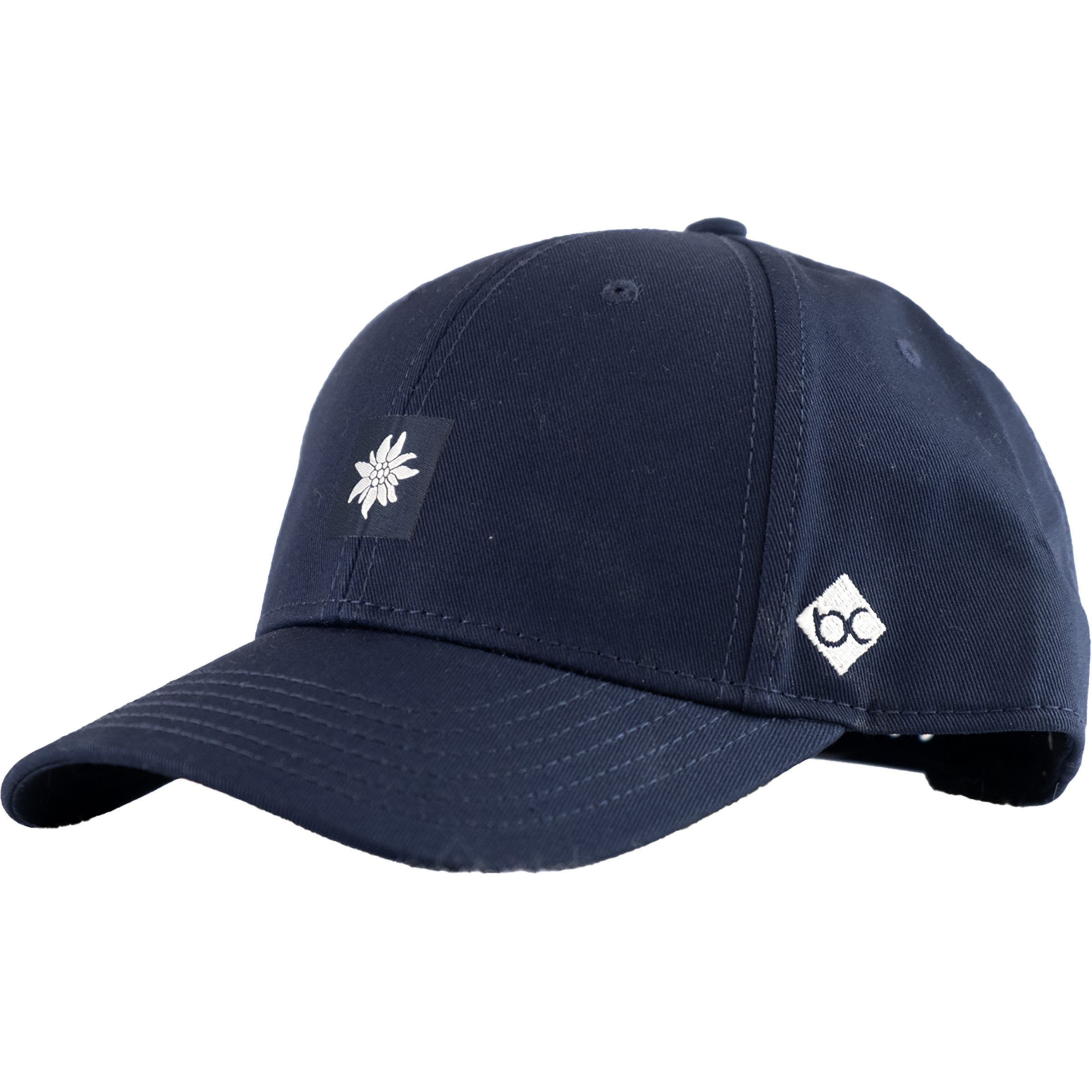 Bavarian Caps Edelweiß Sonnentanz Curved Cap Basecaps blau Lifestyle