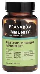 Pranarôm Aromaboost Immunity 60 Caps - Renforce le Système Immunitaire - Pot 60 capsules