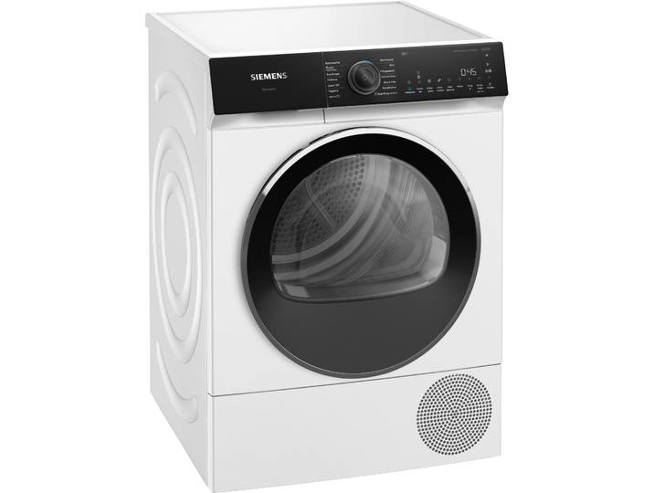 SIEMENS Wärmepumpentrockner WQ45H2BECO , Energieeffizienz: C, weiß, B:59,8cm H:84,2cm T:59,9cm, Trockner, Selbstreinigender Kondensator, intelligentDry, autoDry, Home Connect, Wärmepumpentrockner