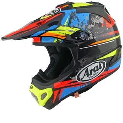 Arai Off Road Helm MX-V EVO Track Multicolor M