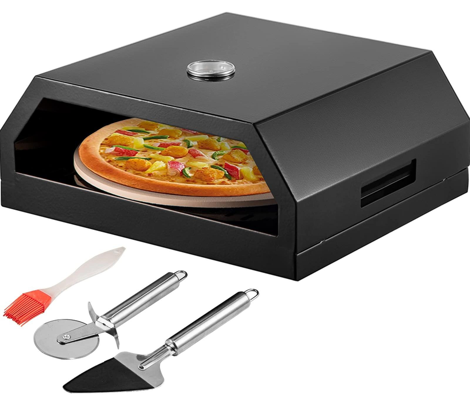 Buiten Pizza Oven van Rvs met Accessoires