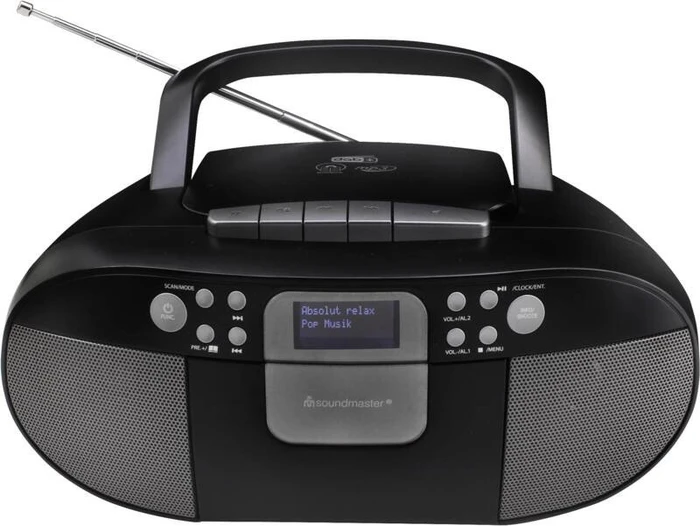 soundmaster SCD7800SW Tragbarer CD-Player