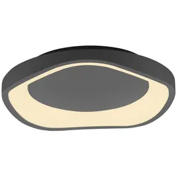 Schöner Wohnen-Kollektion LED Deckenleuchte MONTA, schwarz, dimmbar, Memoryfunktion