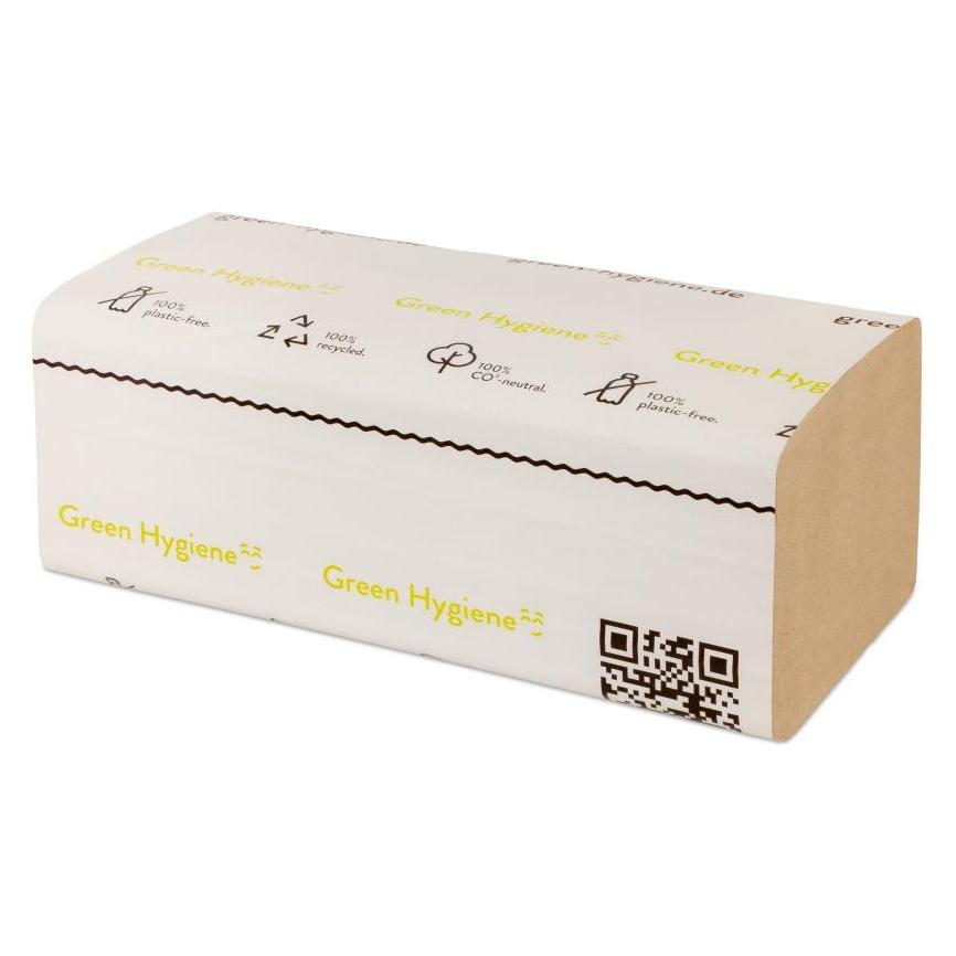 Huchtemeier Papier FALK - Falthandtücher, Z-Falz, 25x23cm, 5000 Blatt - 100% CO2-neutral - (20x) (FALK)