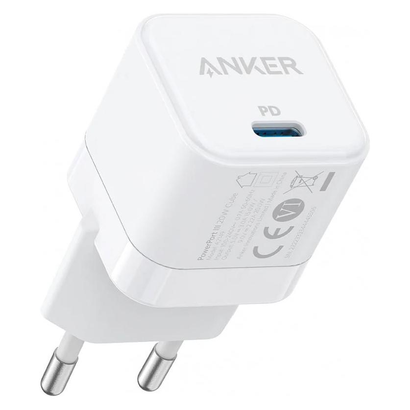Anker Zolo Charger (20 W, 1 Port) (A2149G21)