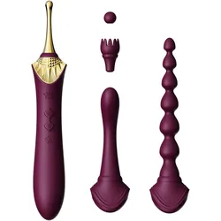 Zalo, Vibrator, Bess 2 Clitoral Massager Velvet Purple